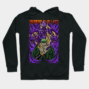 Zoro x dragon Hoodie